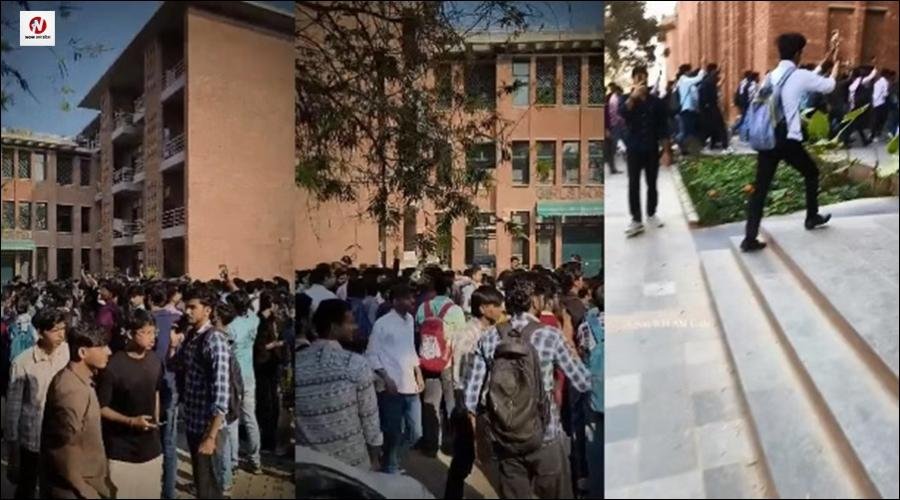 कानपुर के इंजीनियरिंग कॉलेज PSIT में बवाल, जमकर हुई तोड़फोड़, पुलिस के साथ झड़प, छात्रा घायल, यह है पूरा मामला