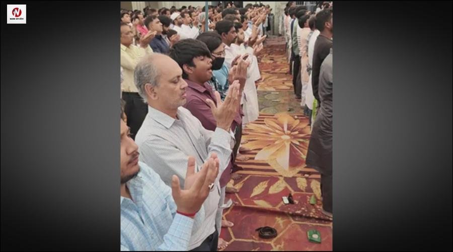 लखनऊ में अलविदा की नमाज के बाद अमेरिका-इजराइल के खिलाफ जोरदार प्रदर्शन, पैरों से कुचले दोनों देशों के झंडे, भारी पुलिस फोर्स तैनात