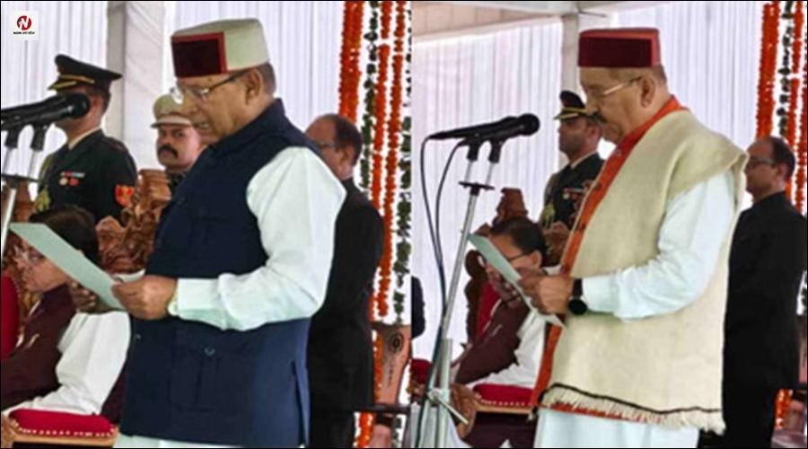उत्तराखंड में धामी कैबिनेट का विस्तार, इन 5 मंत्रियों ने ली शपथ, जानें किसे मिला कौन सा विभाग
