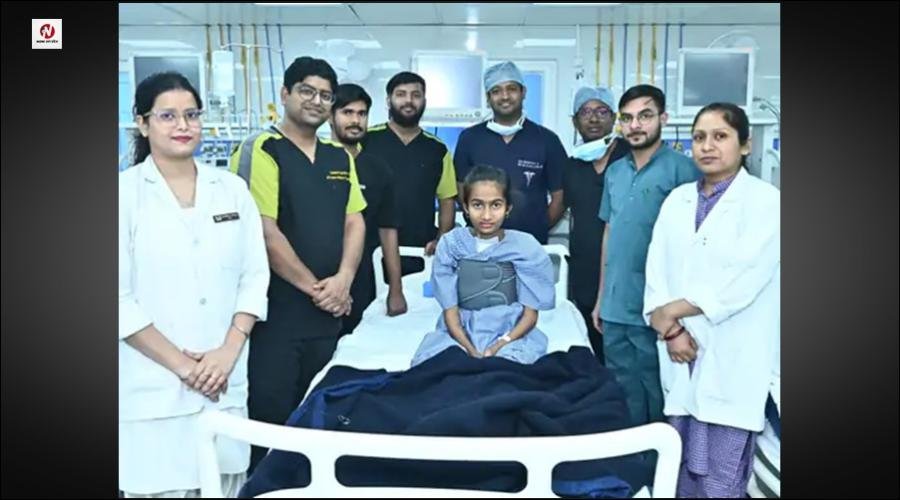 कानपुर में बच्ची के दिल में गांठ, 4 घंटे धड़कन रोककर डॉक्टरों ने किया ऑपरेशन, दुनिया का पहला मामला