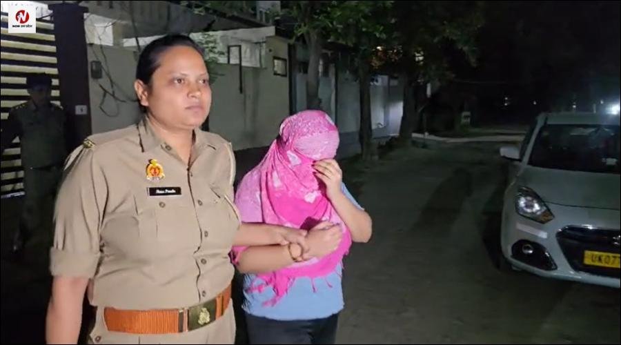 मुरादाबाद में आलीशान मकान में चल रहा था देह व्यापार, पुलिस ने की छापेमारी, मौके पर पांच को रंगे हाथों पकड़ा