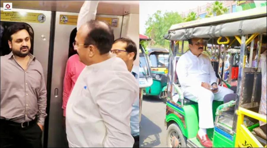दिल्ली में ई-रिक्शा से चले मंत्री, सांसद और मुख्यमंत्री का घटा काफिला, जज साइकिल से पहुंचे हाईकोर्ट, पीएम मोदी की अपील का असर
