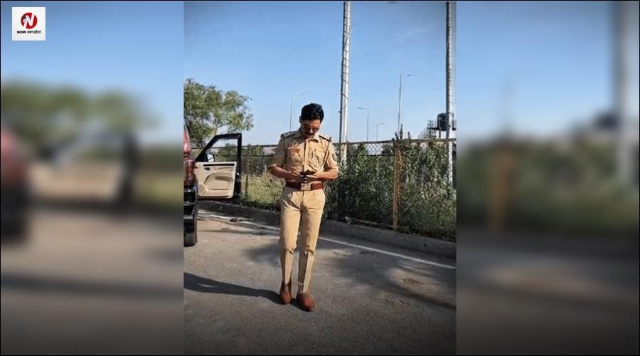 कानपुर में रीलबाज दरोगा पर युवक को पीटने का आरोप, व्यापारियों ने बाजार बंद कर किया प्रदर्शन